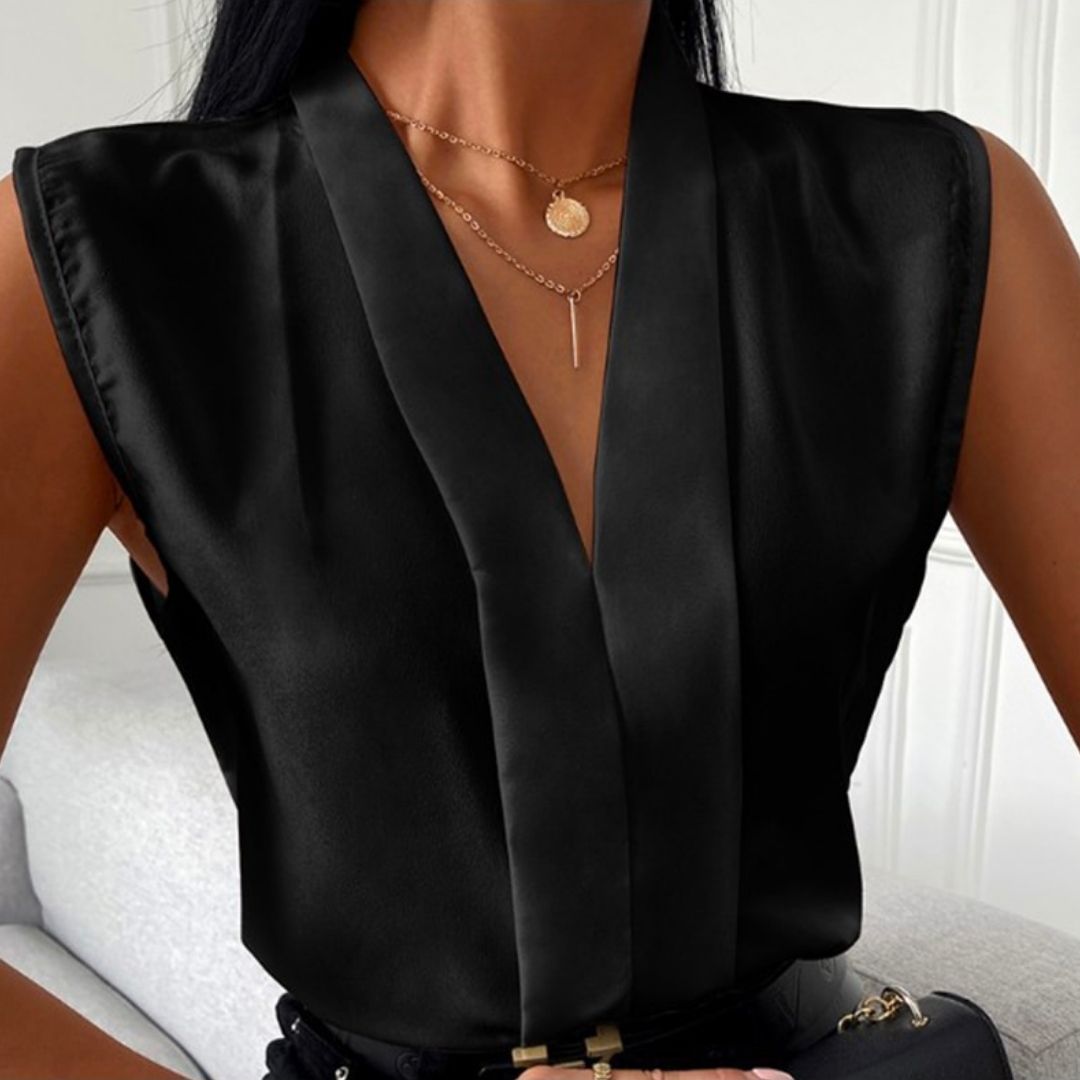 Blusa Santorini Sem Mangas