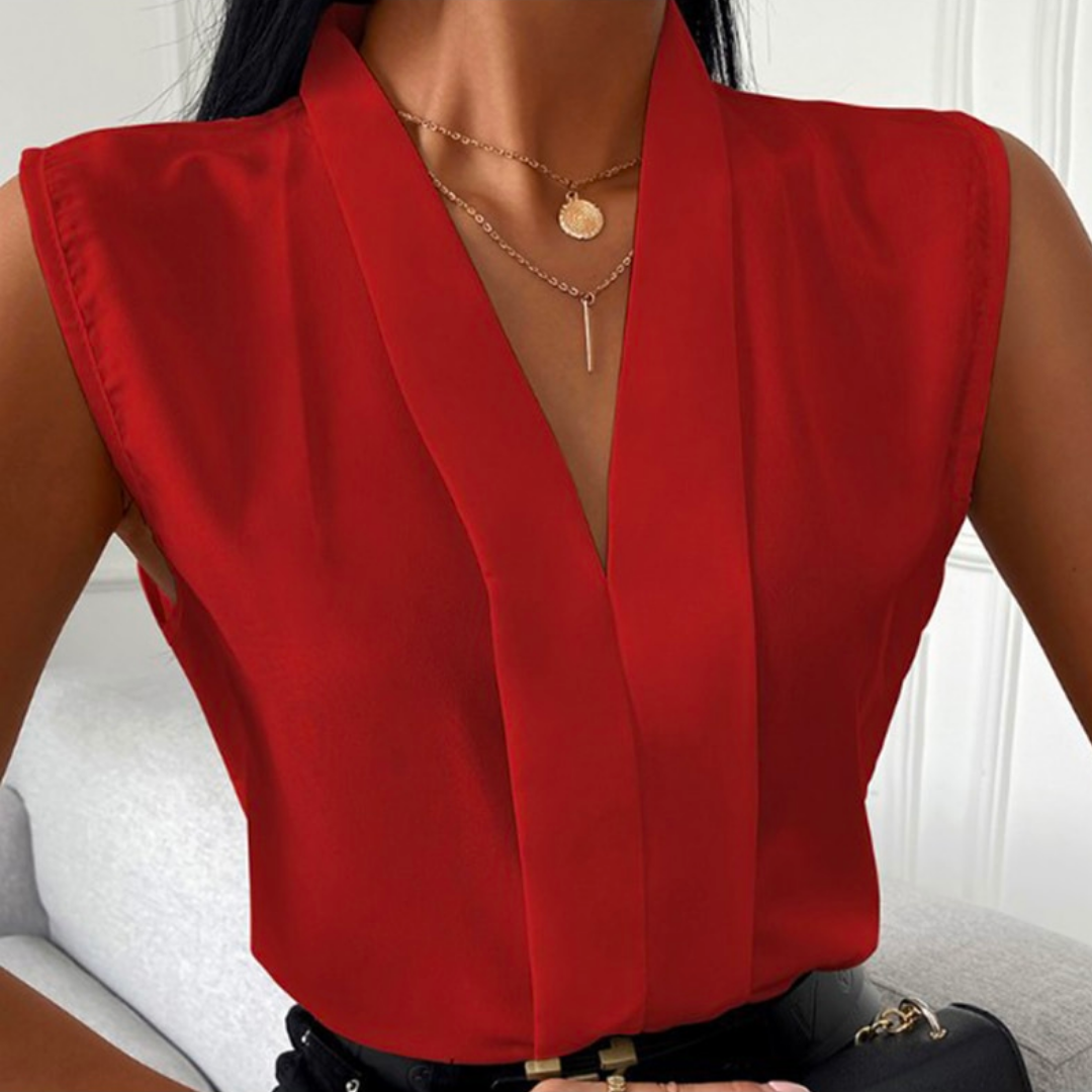 Blusa Santorini Sem Mangas