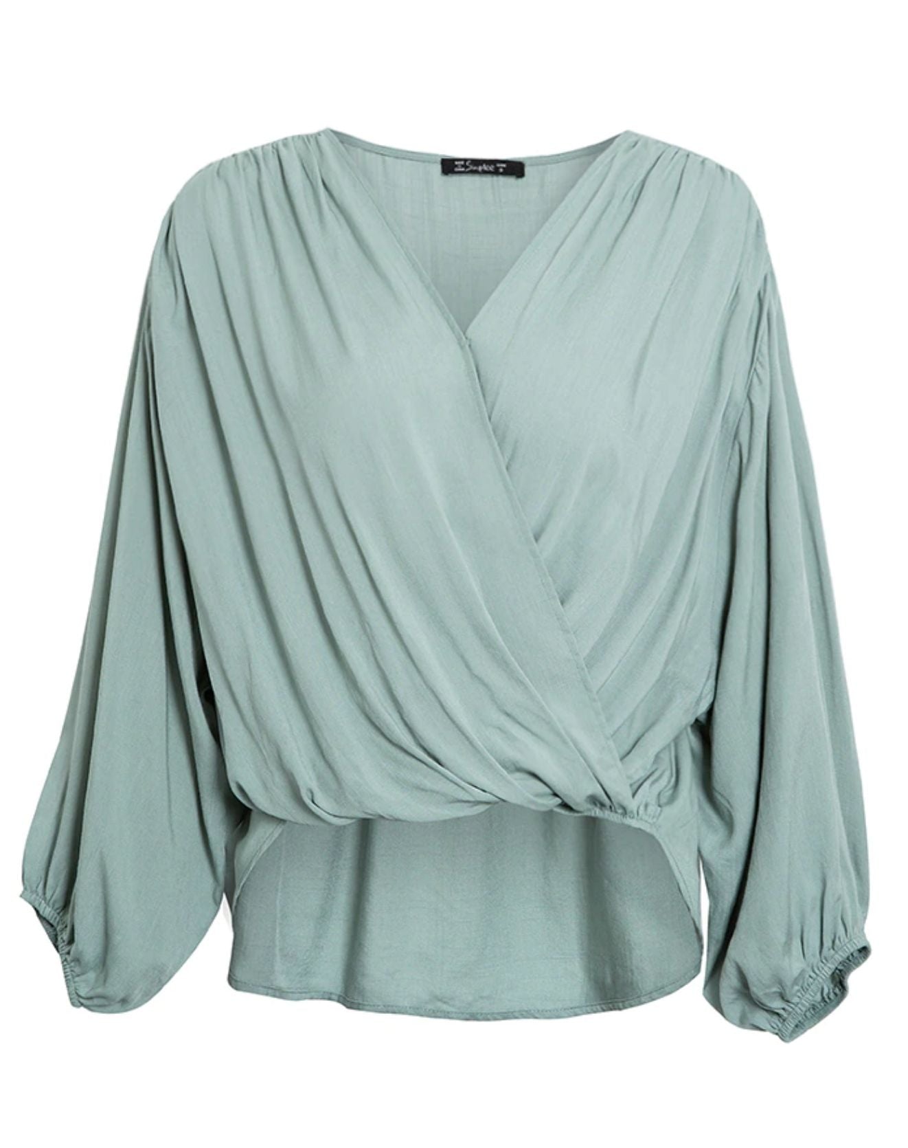 Blusa Puff Mangas Bufantes - Amalle