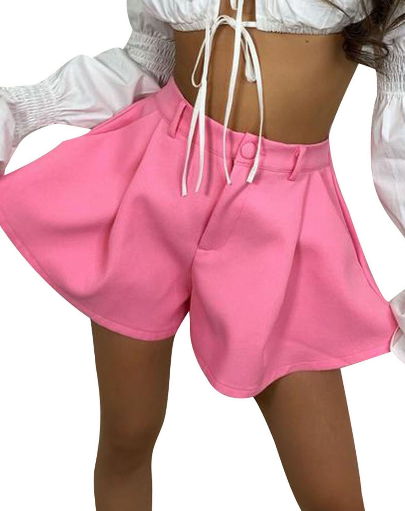 Short Alfaiataria Godê com bolsos - Amalle