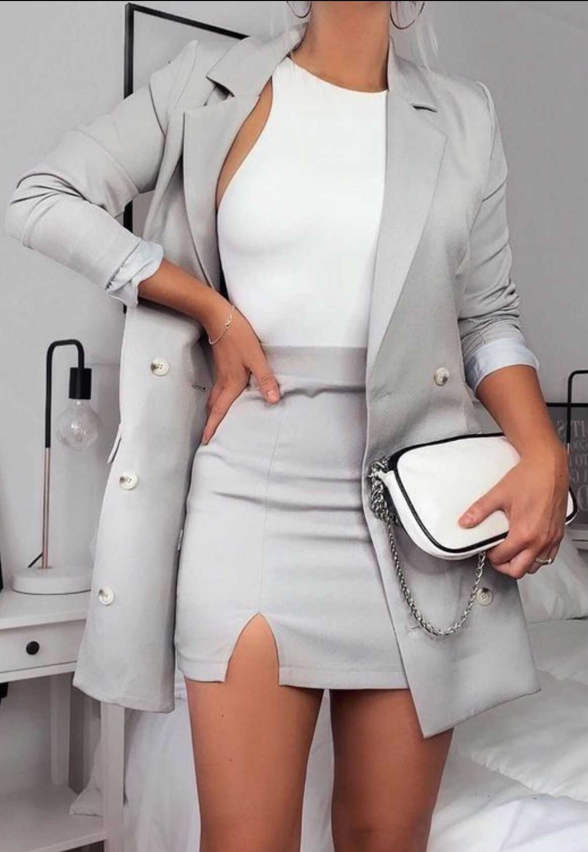 Blazer Cinza - Amit