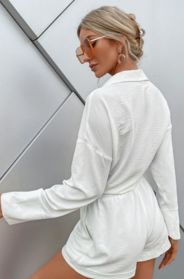 Conjunto Camisa Cropped + Short - Amit