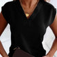 Blusa Napolitana com Mangas e Decote V