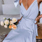 Vestido Midi Atenas Transpassado - Amalle
