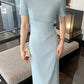 Vestido Midi Planalto com Mangas