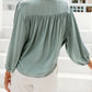 Blusa Puff Mangas Bufantes - Amalle