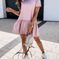 Vestido Dubai Curto Com Mangas - Amalle