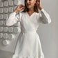 Vestido Curto Darb Estilo Envelope