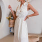 Vestido Midi Retrô com Amarração