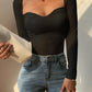 Blusa Navel Manga Longa - Amit 