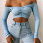 Blusa Exposure Ombro-a-ombro - Amit 