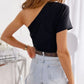 Blusa Moon de um Ombro Só