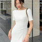 Vestido Midi Planalto com Mangas